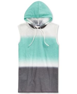 Univibe Men's Aether Colorblocked Hoody Muscle T-shirt