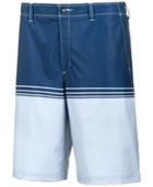 Greg Norman For Tasso Elba Men's Colorblocked Stretch Shorts, Created For Macy's