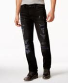 Guess Original Straight-fit Destroyed Jeans