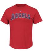 Majestic Men's Los Angeles Angels Of Anaheim Team Wordmark T-shirt