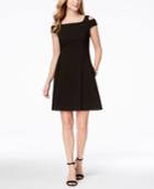 Vince Camuto Cold-shoulder Fit & Flare Dress