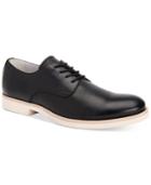 Calvin Klein Men's Faustino Washed Leather Oxfords Men's Shoes