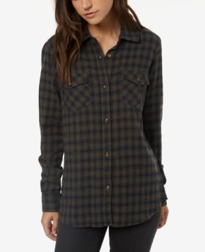 O'neill Juniors' Cotton Plaid Shirt
