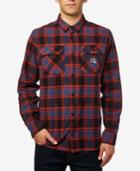 Fox Men's Trail Dust Plaid Flannel Shirt