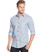 Tasso Elba Men's Patterned Long-sleeve Shirt, Only At Macy's