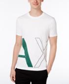 Armani Exchange Men's Big Ax Logo-print T-shirt