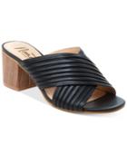 Nanette By Nanette Lepore Ray Crossband Block-heel Mules Women's Shoes