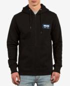 Volcom Men's Shop Logo-patch Full-zip Hoodie
