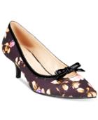 Ann Marino By Bettye Muller Burgundy Pointed-toe Pumps Women's Shoes