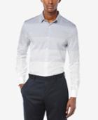 Perry Ellis Men's Engineered Ombre Stripe Long-sleeve Shirt