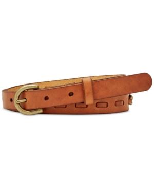 Fossil Vintage Chain Inlayleather Belt