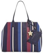Tommy Hilfiger Logo Story Eva Stripe Tote