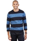 Nautica Striped Crew-neck Sweater