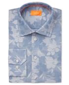 Tallia Men's Fitted Jacquard Dress Shirt