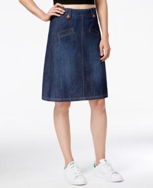 Rachel Rachel Roy A-line Denim Skirt