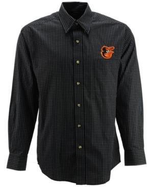Antigua Men's Long-sleeve Baltimore Orioles Esteem Shirt