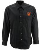 Antigua Men's Long-sleeve Baltimore Orioles Esteem Shirt