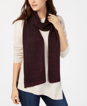 Steve Madden Lurex-metallic Knit Scarf