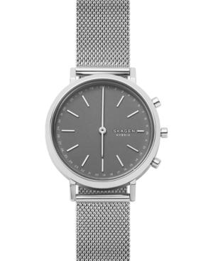 Skagen Women's Mini Hald Stainless Steel Mesh Bracelet Hybrid Smart Watch 34mm
