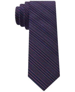 Calvin Klein Hot Shot Stripe Skinny Tie