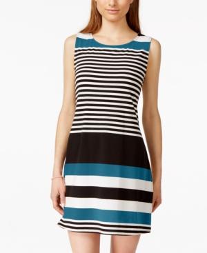 Fishbowl Juniors' Striped Sheath Tank Dress