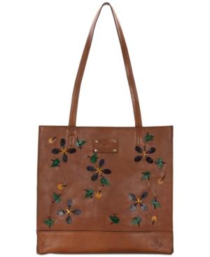 Patricia Nash Applique Toscano Medium Tote