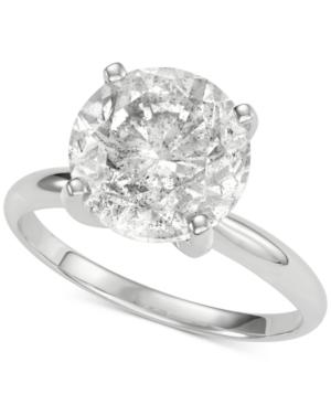 Diamond Solitaire Engagement Ring (5 Ct. T.w.) In 14k White Gold