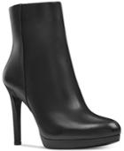 Nine West Quanette Platform Dress Booties Women's Shoes