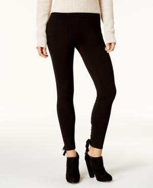 American Rag Juniors' Lace-up Leggings, Created For Macy's