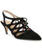 Nina Originals Francie Lace-up Kitten Heel Pumps Women's Shoes