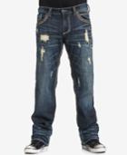 Affliction Men's Blake Fleur Relaxed-straight Fit Stretch Jeans