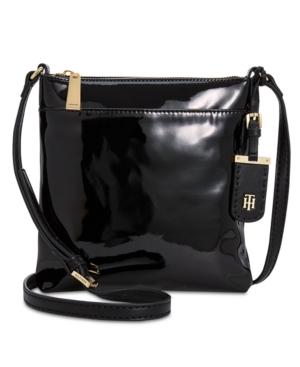 Tommy Hilfiger Julia North South Patent Crossbody