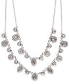 Givenchy Multi-crystal Layer Necklace