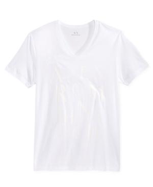 Armani Exchange Men's Tonal Graphic-print T-shirt