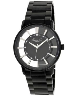 Kenneth Cole New York Watch, Men's Black Ion Plated Stainless Steel Bracelet Kc3994