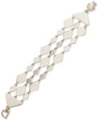 Dkny Gold-tone Sculptural Triple-row Flex Bracelet, Created For Macy's