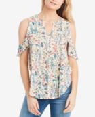 Jessica Simpson Pearlina Cold-shoulder Top