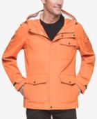 G.h.bass Men's Hooded Rain Jacket
