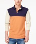 Club Room Men's Colorblocked Polo, Created For Macy's