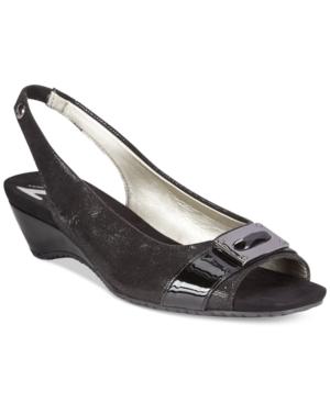 Anne Klein Halina Peep-toe Pumps