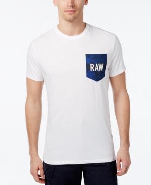 Gstar Men's Graphic-print Pocket T-shirt