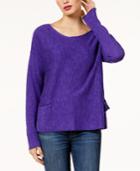 Eileen Fisher Organic Linen-cotton Blend Sweater, Regular & Petite
