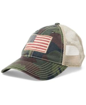 Polo Ralph Lauren Men's Camo Mesh Trucker Hat