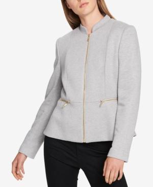 Tommy Hilfiger Mock-neck Zip Jacket, Created For Macy's
