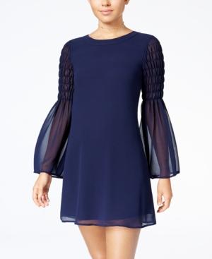 Speechless Juniors' Bell-sleeve Dress
