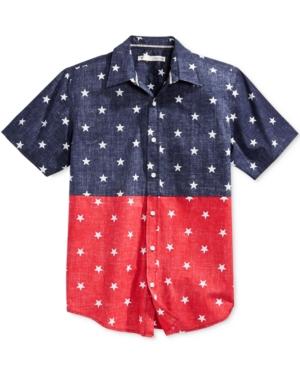 Univibe Men's American Redbee Woven Shirt