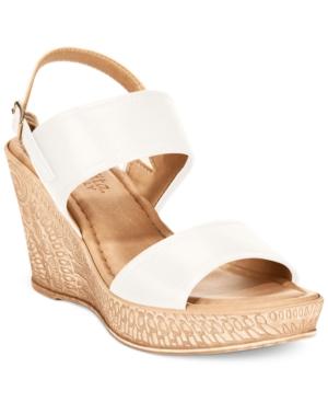 Bella Vita Nicola Slingback Wedge Sandals Women's Shoes