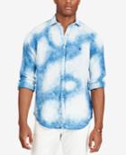 Polo Ralph Lauren Men's Indigo-dyed Linen Shirt