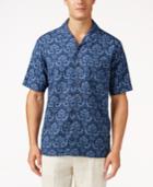 Tasso Elba Men's Medallion Batik Shirt, Only At Macy's