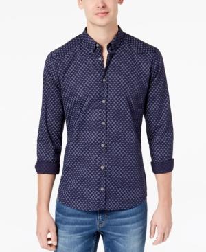 Hugo Boss Men's Extra-slim Fit Print Shirt